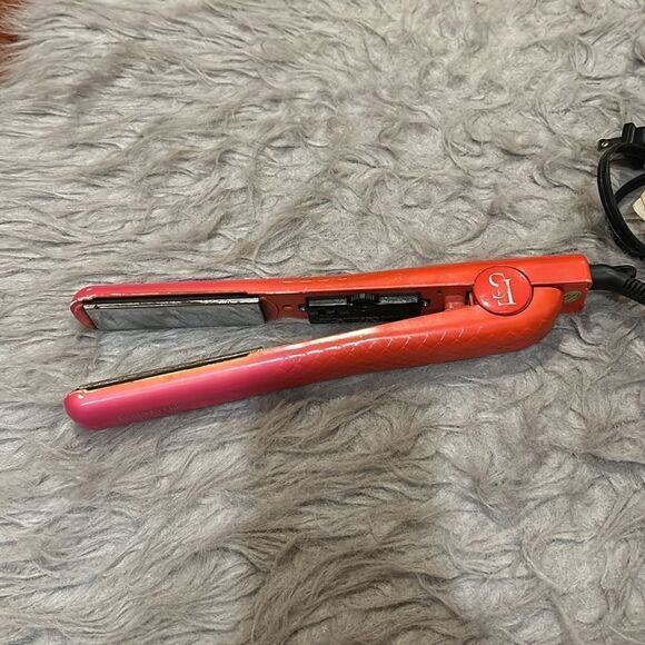 For styler women’s pink and orange ombré flat iron - Picture 7 of 8